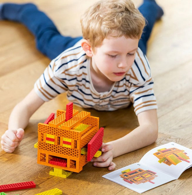 Конструктор MINI BOX, Colour Combo "Rusty Robo" с 40 блокa