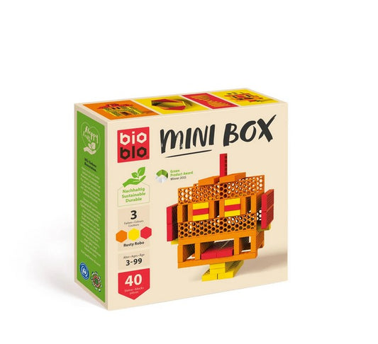 Конструктор MINI BOX, Colour Combo "Rusty Robo" с 40 блокa