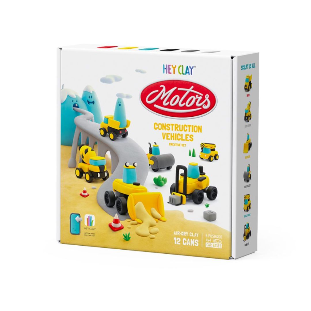 Глина За Моделиране CONSTRUCTION VEHICLES 15 кутийки