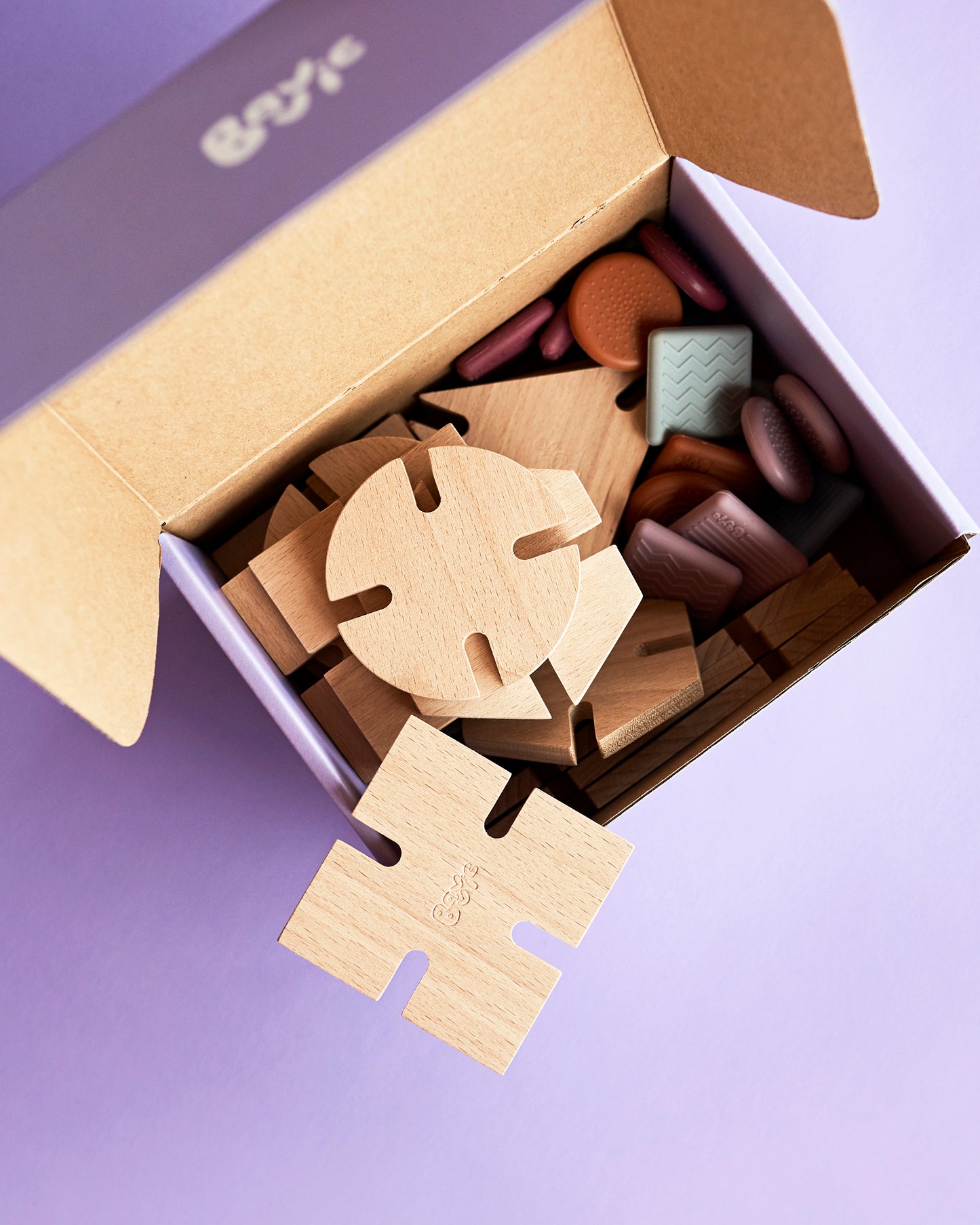 Дървен Сензорен Конструктор Starter Set