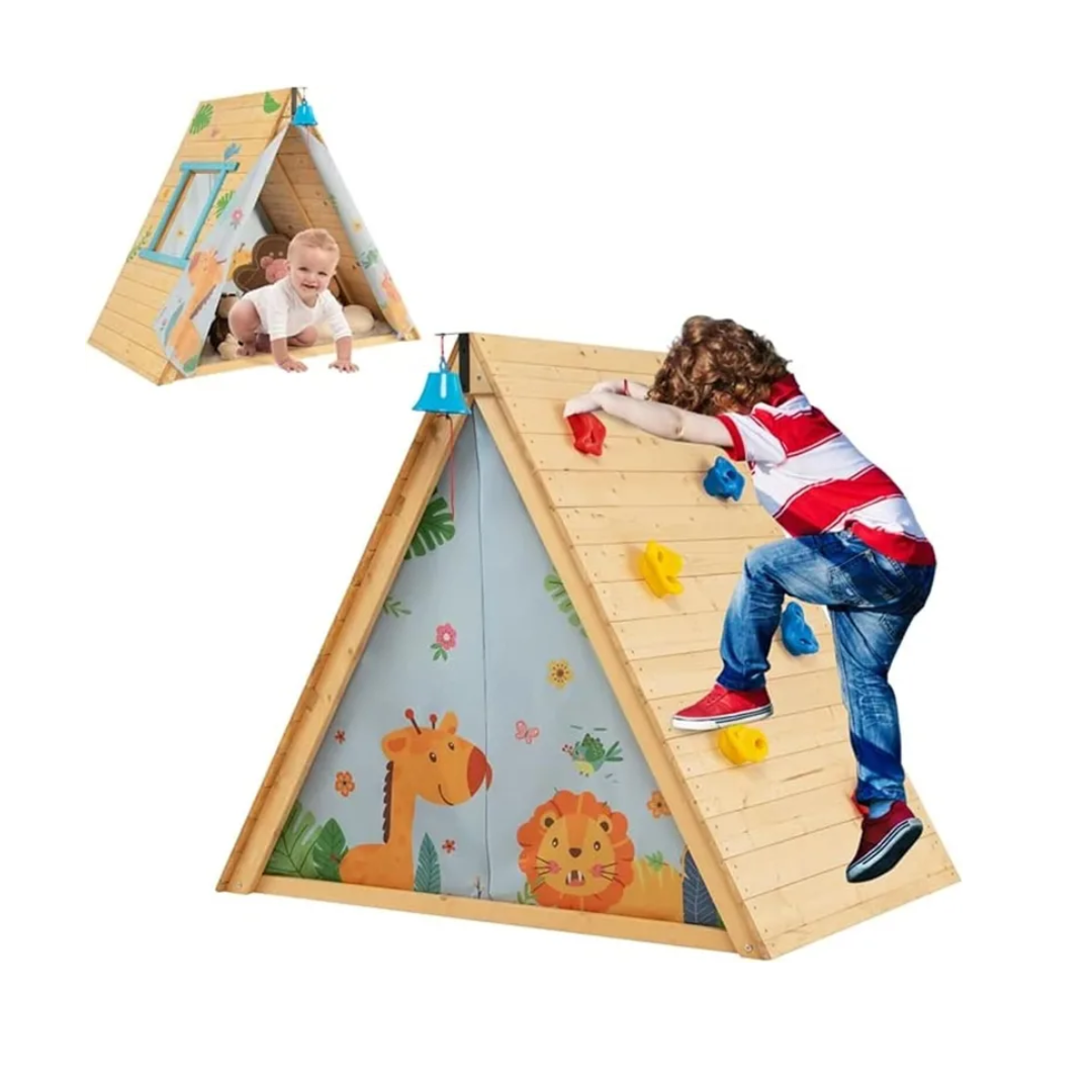  дървена къщичка монтесори 