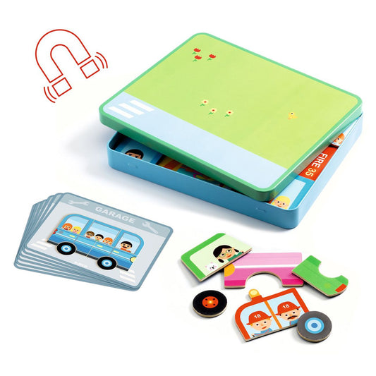 Настолна игра с магнити, Направи превозни средства