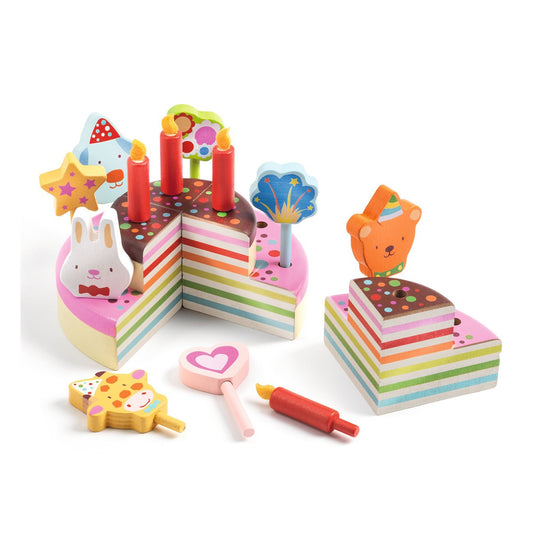 Дървена играчка, Торта за рожден ден