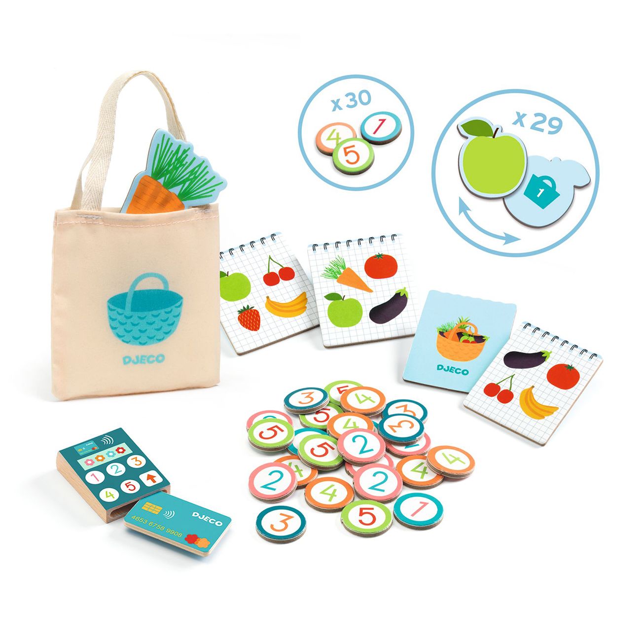 Дървена играчка за ролеви игри, Малкият магазин на Лио и Миа