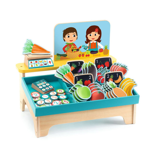 Дървена играчка за ролеви игри, Малкият магазин на Лио и Миа