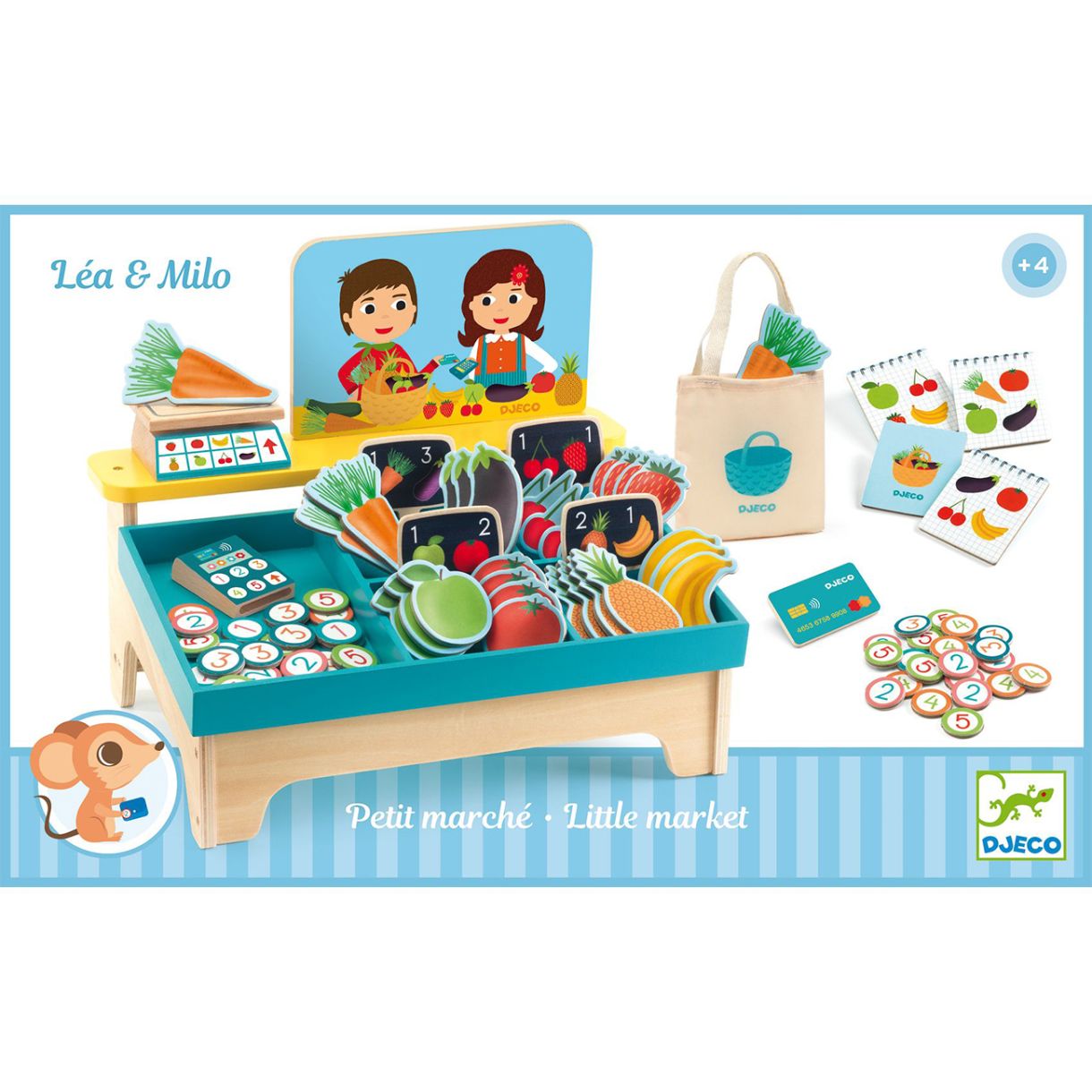 Дървена играчка за ролеви игри, Малкият магазин на Лио и Миа