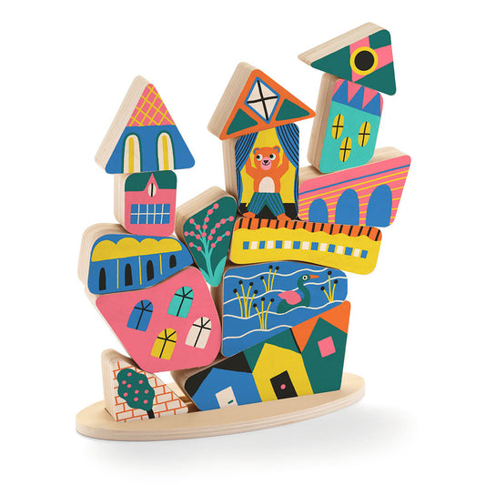 Дървена игра за баланс - Дърво