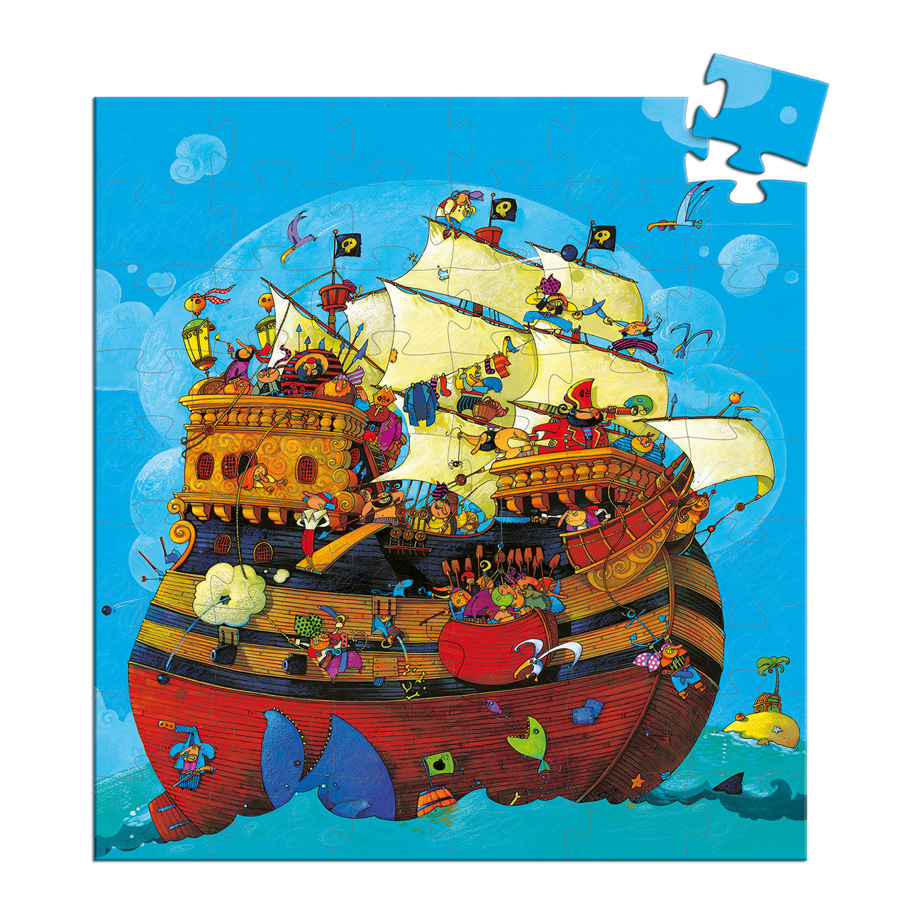 Красив Пъзел, Лодката на Червената брада