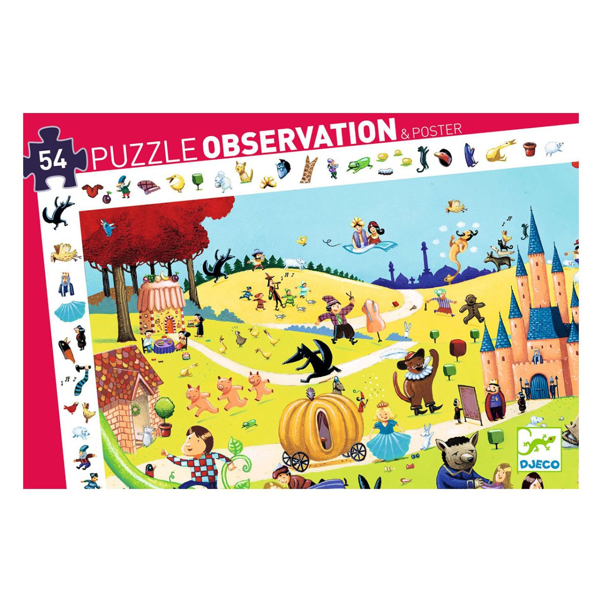 Пъзел за наблюдателност, Приказки