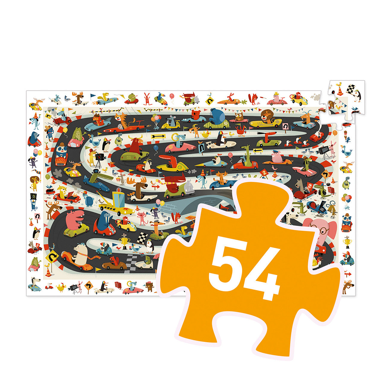 Пъзел за наблюдателност, Рали състезание