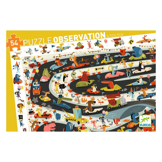 Пъзел за наблюдателност, Рали състезание