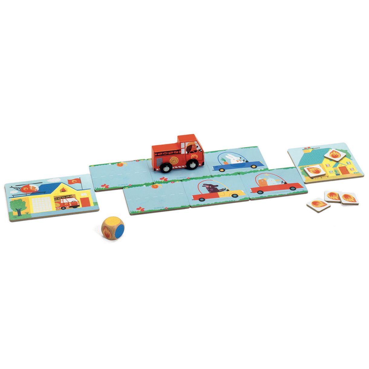 Забавна настолна игра "Спри пожара"