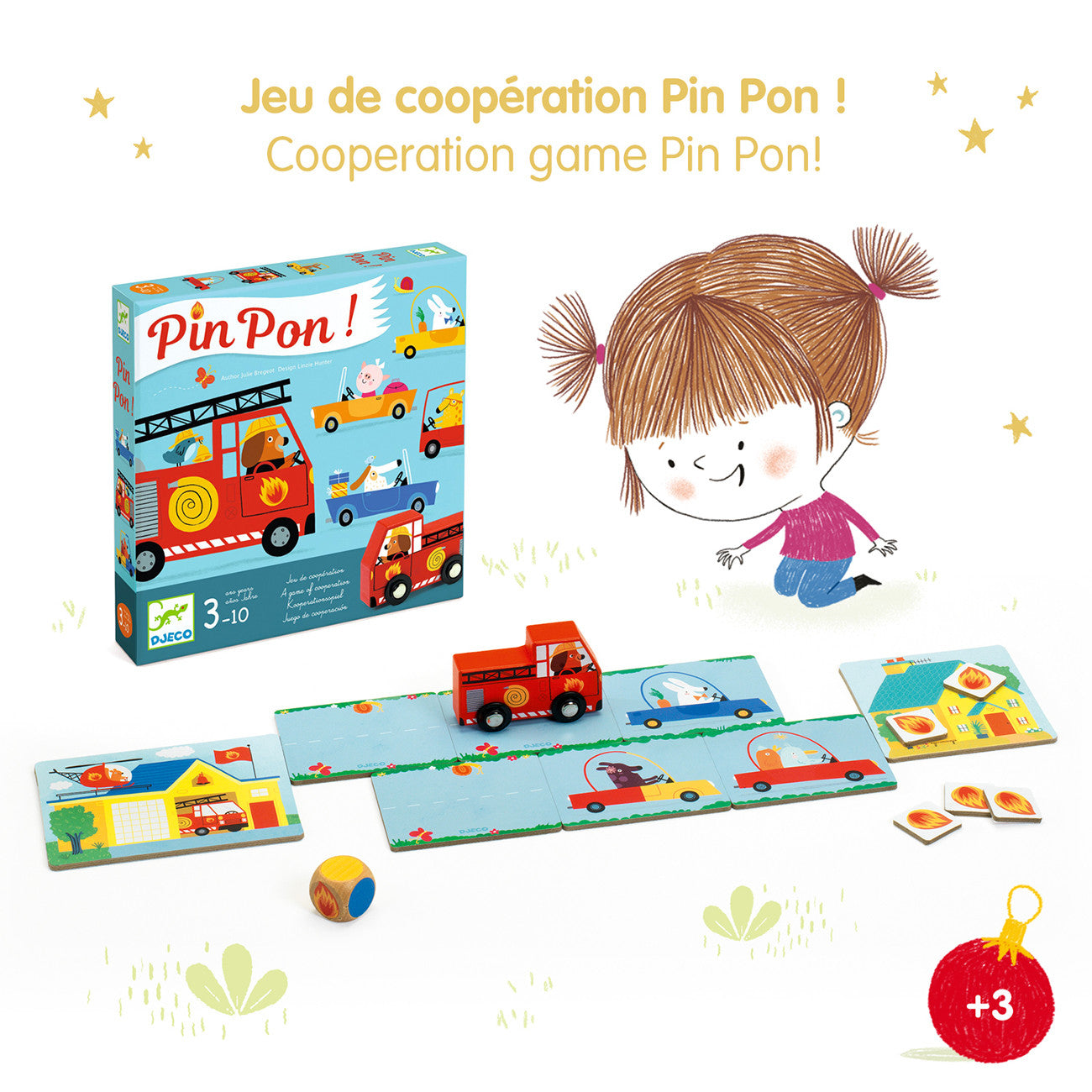 Забавна настолна игра "Спри пожара"