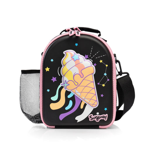 Детска термо чанта Ice Cream Black 3D