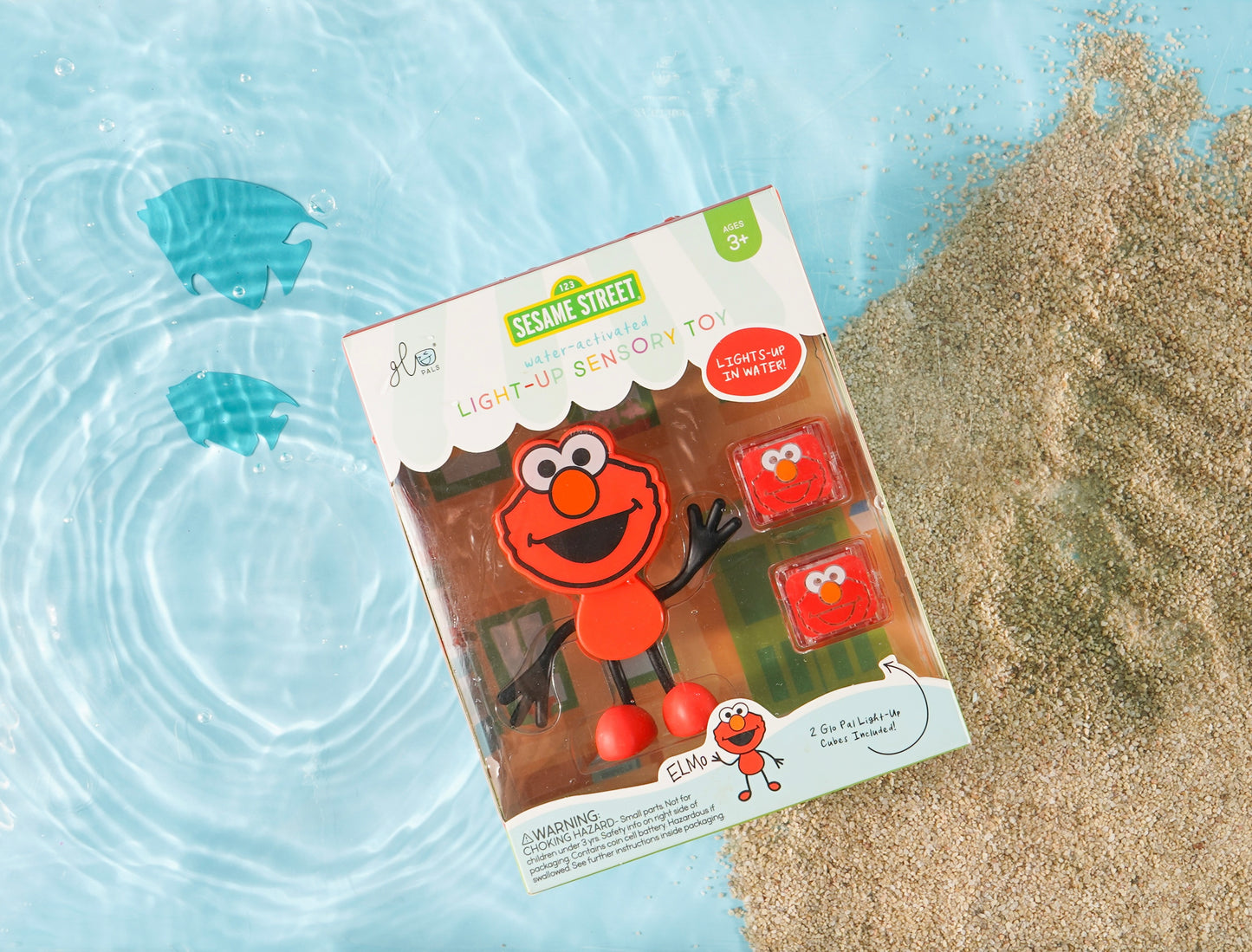 Сензорни светещи кубчета с герой Elmo