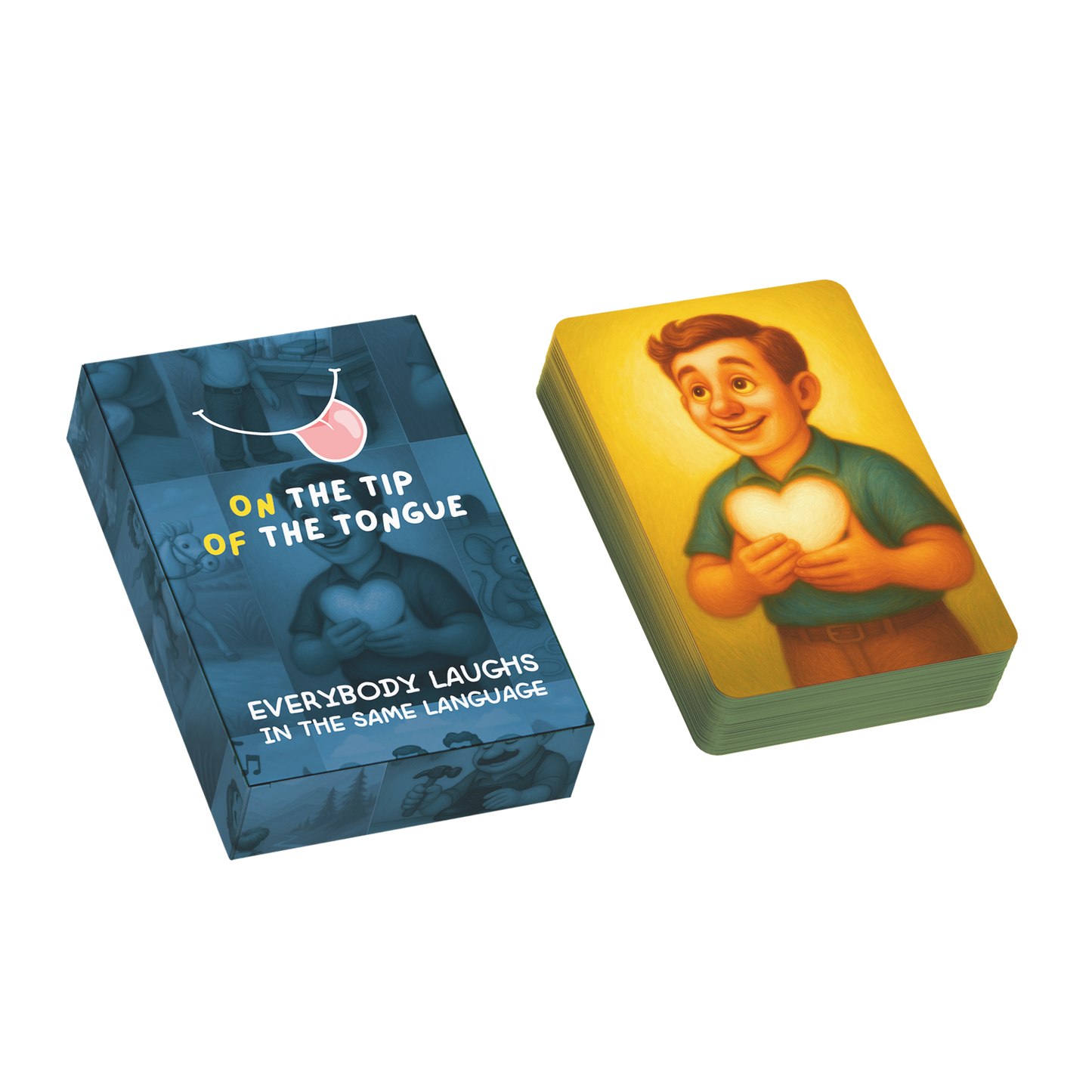 On the tip of the thongue