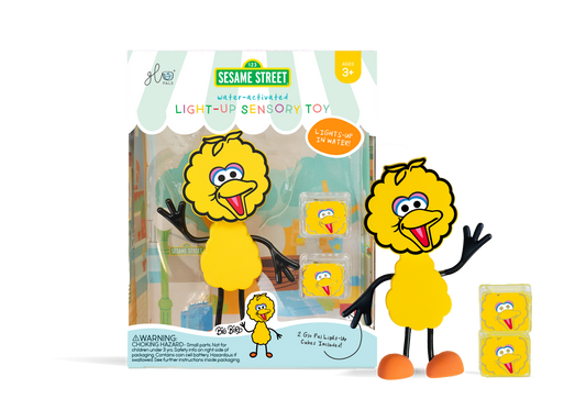 Сензорни светещи кубчета с герой Big Bird