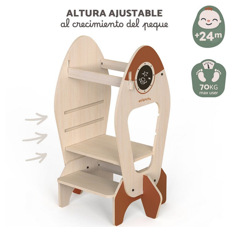 Детска Монтесори Кула ROCKET