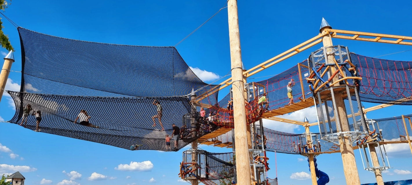 Инсталиране На Детски Въжени Замъци