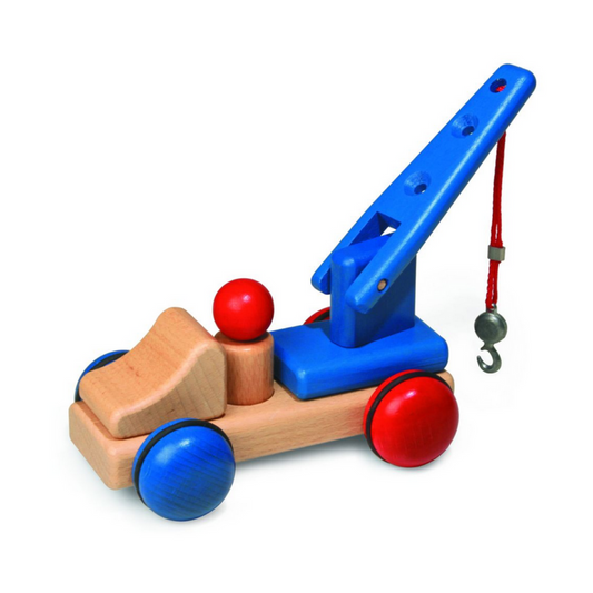 Дървена Количка Влекач - The Mini Tow Trolley