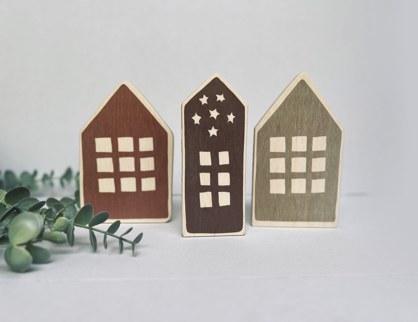 Дървени Декоративни Фигурки HUIZEN