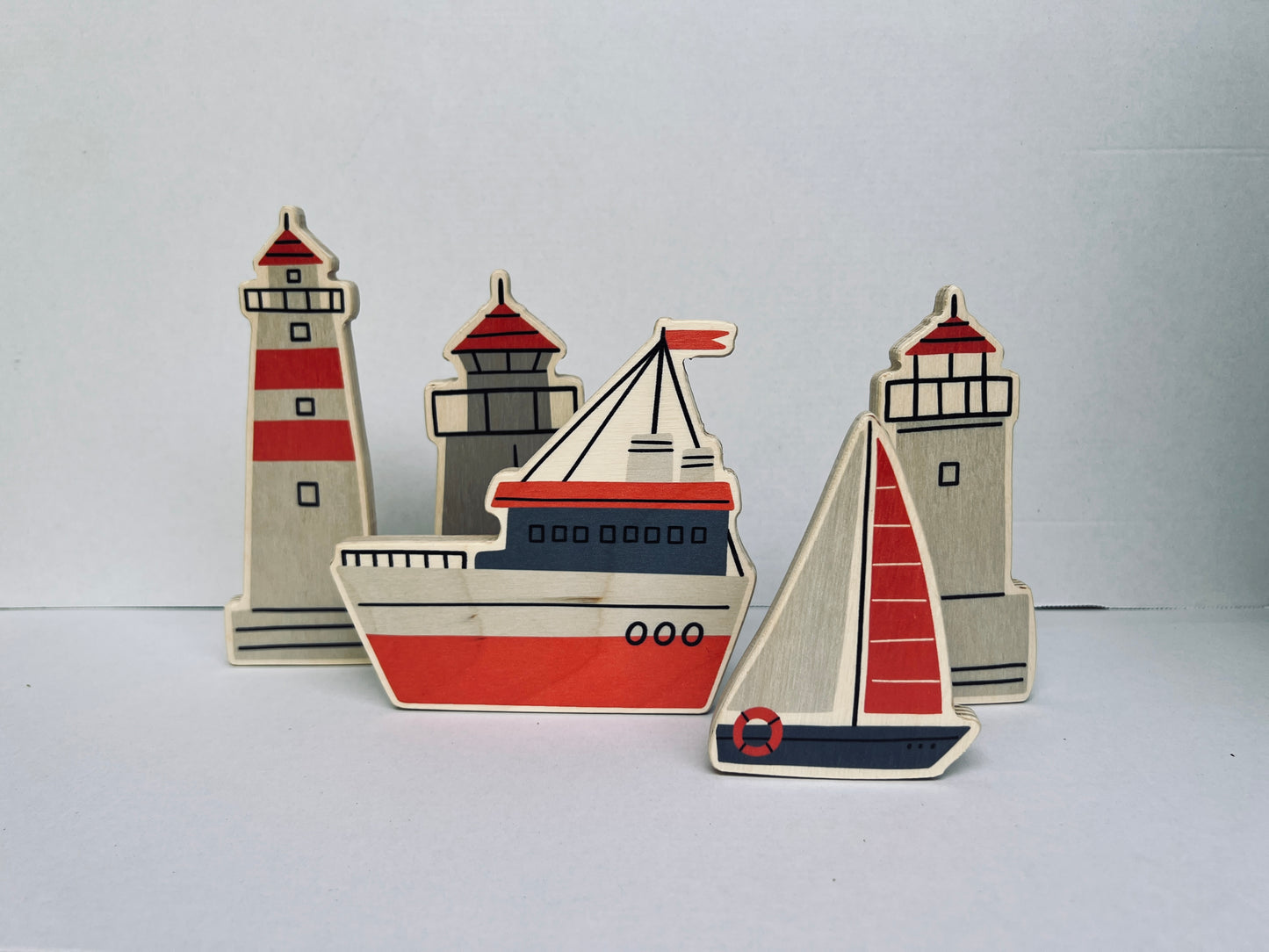 Дървени Декоративни Фигурки FYRTÅRN