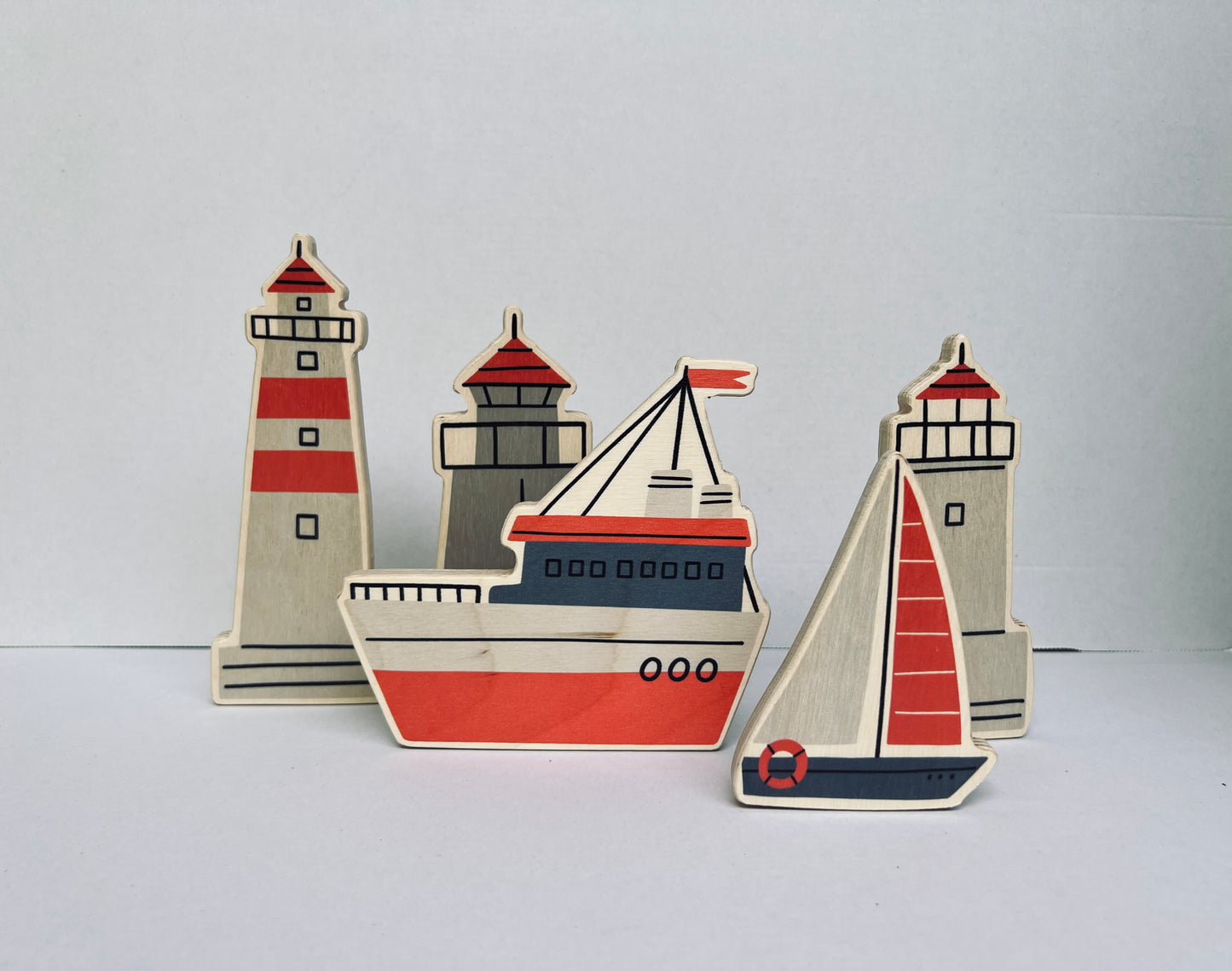 Дървени Декоративни Фигурки FYRTÅRN