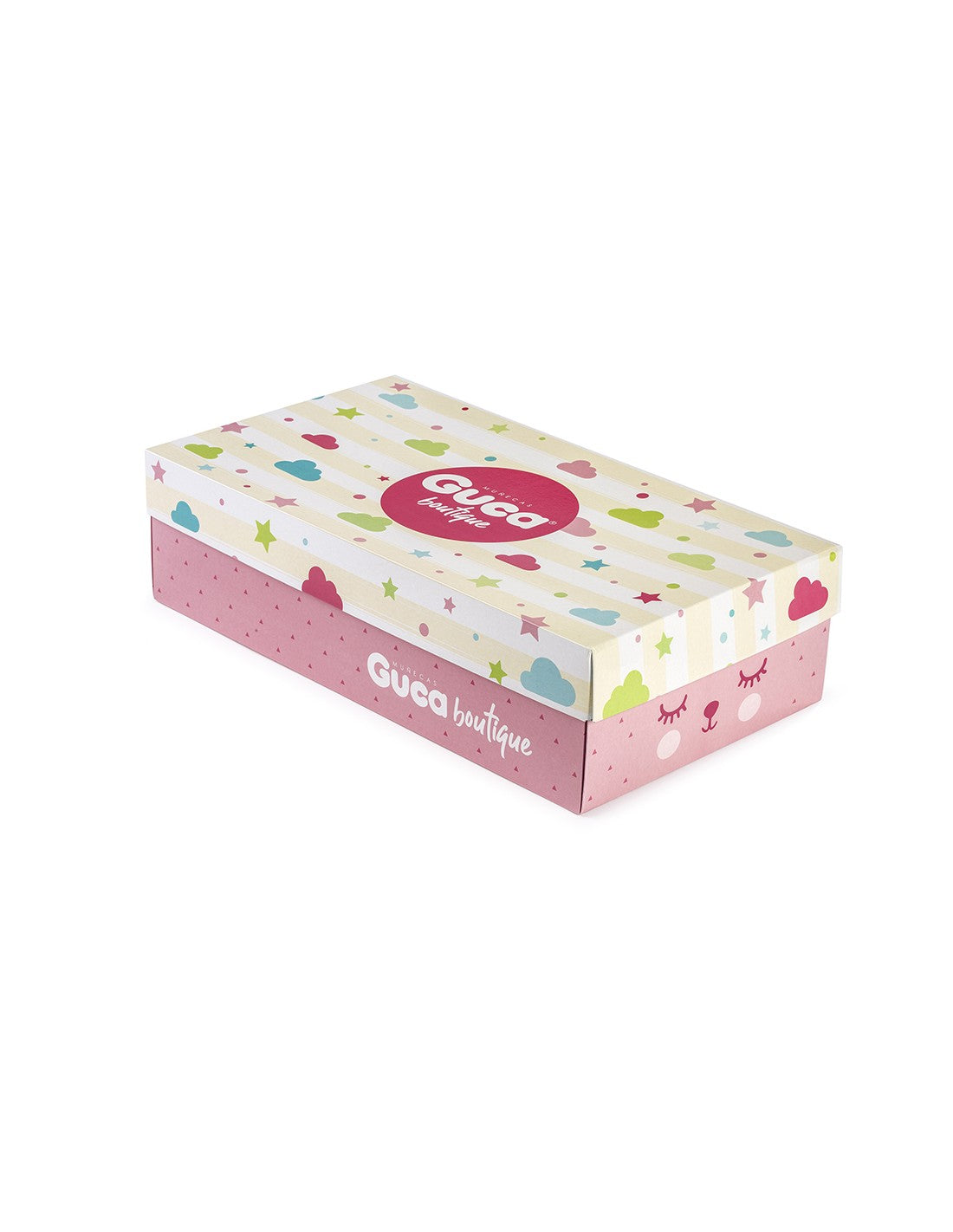 Голяма Кукла От Винилова Гума Kenya, щампована риза и панделка, 46 см