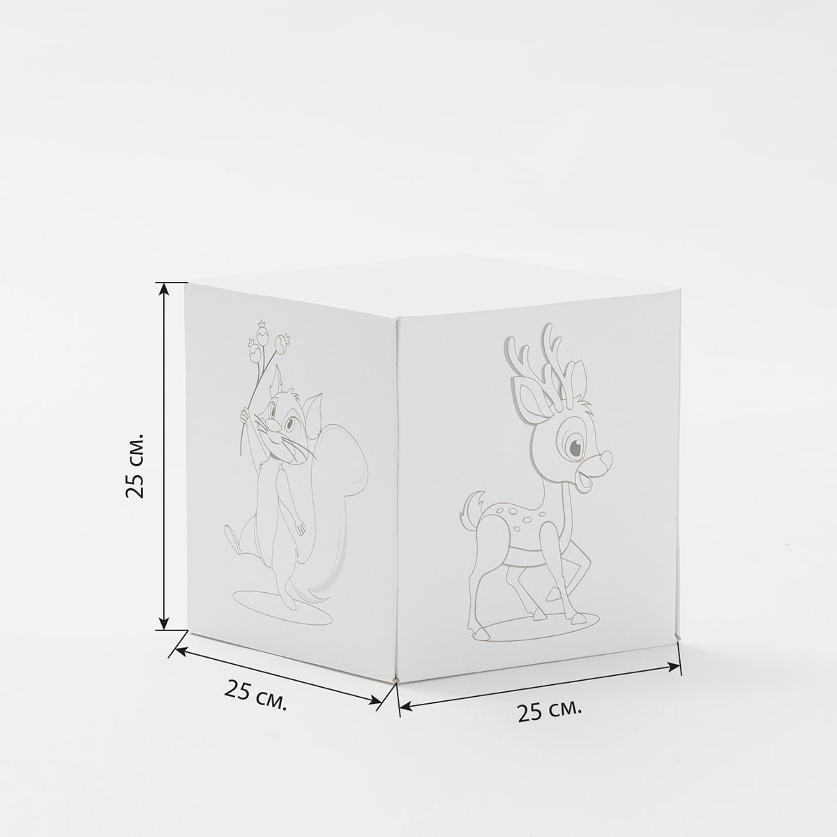 Кубче–Стол за Оцветяване с Картинки